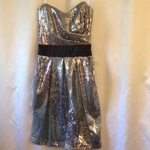 B.Darlin Sequin Disco Ball Dress
